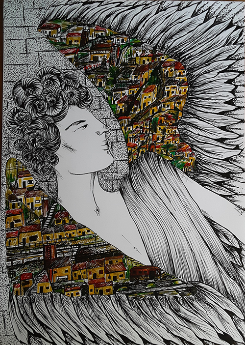 _Obra de arte_ Anjo da favela - Adriana Baldin